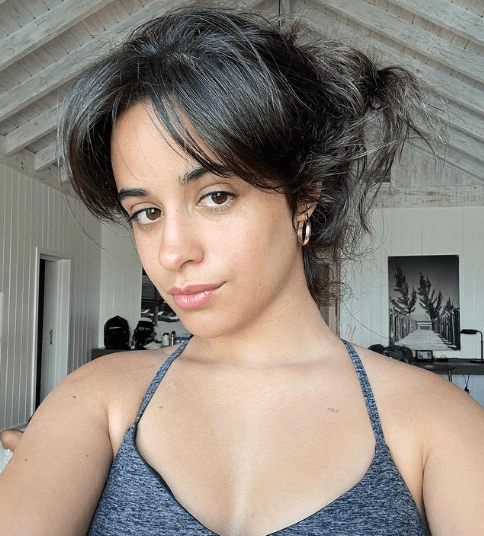 La intérprete de ‘Señorita’ apostó por un llamativo tono azul pastel. No obstante, 'bromeó' a sus fans debido a que solamente fue una peluca para un videoclip.