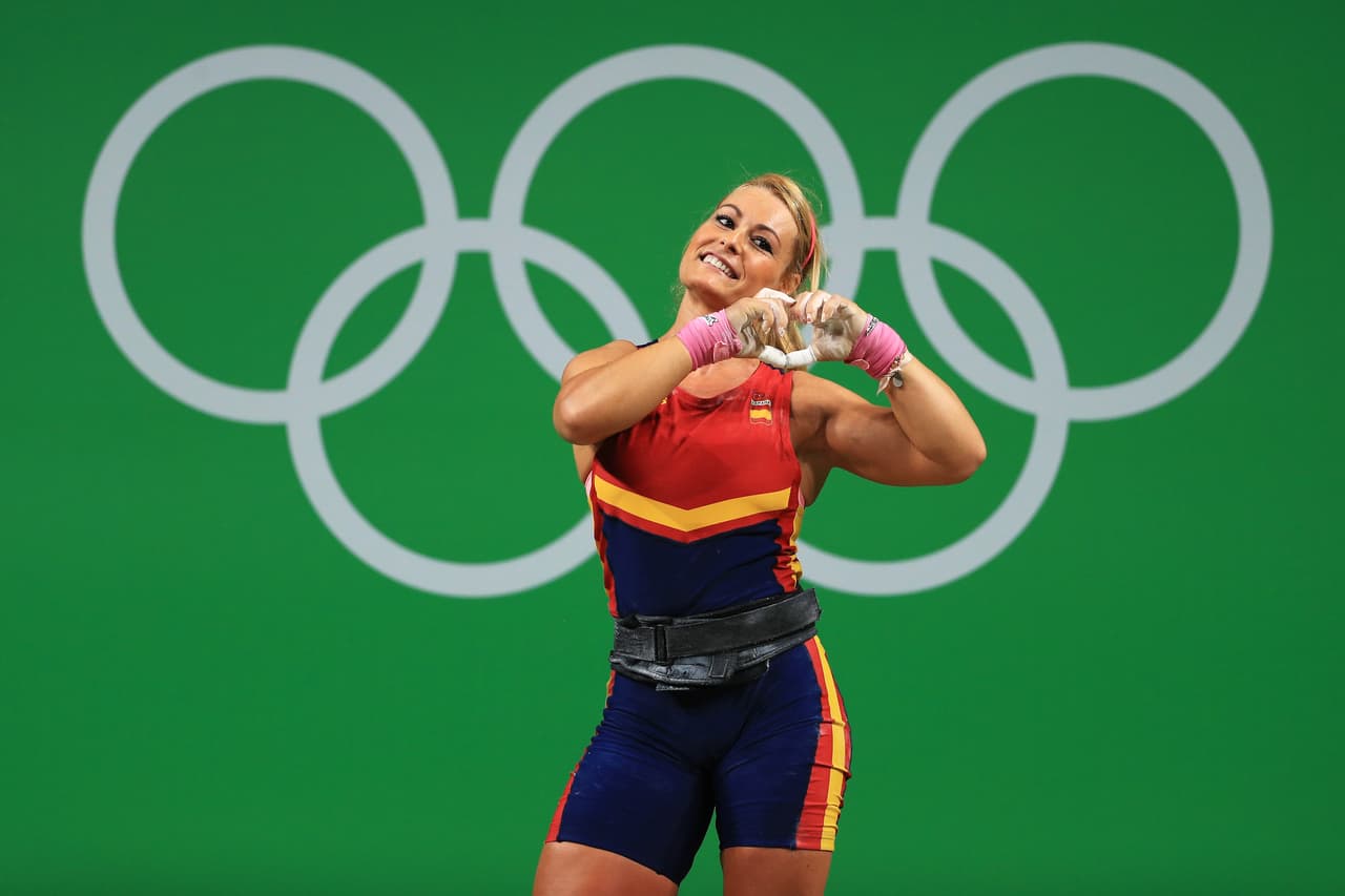 Lidia Valentín brindó su tercer puesto "a todo el pueblo de Camponaraya" y en especial a Isaac Álvarez, su descubridor. "Gracias a él hoy he conseguido una medalla", sentenció.