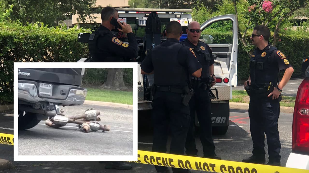 El robo de convertidores catalíticos origina tiroteo en la I-10 al oeste de Houston