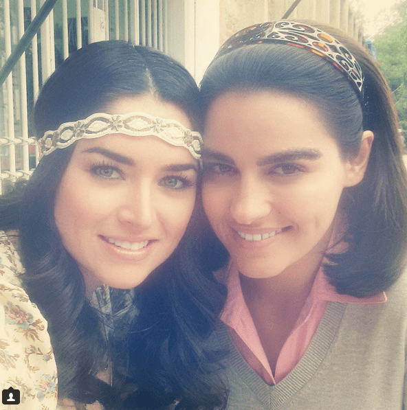Maite Perroni fue su amiga incondicional en este melodrama.