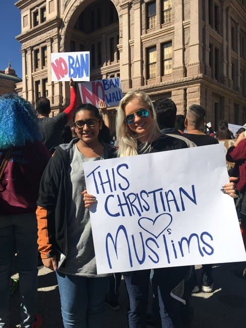 Mensaje: “Esta cristiana ama a los musulmanes”
<br>