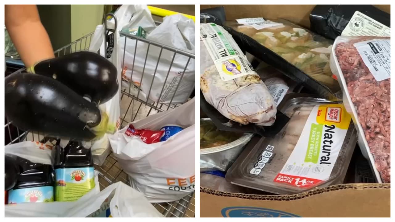 Inflación: en estos lugares realizan jornadas de repartición de comida gratis en el sur de Florida
