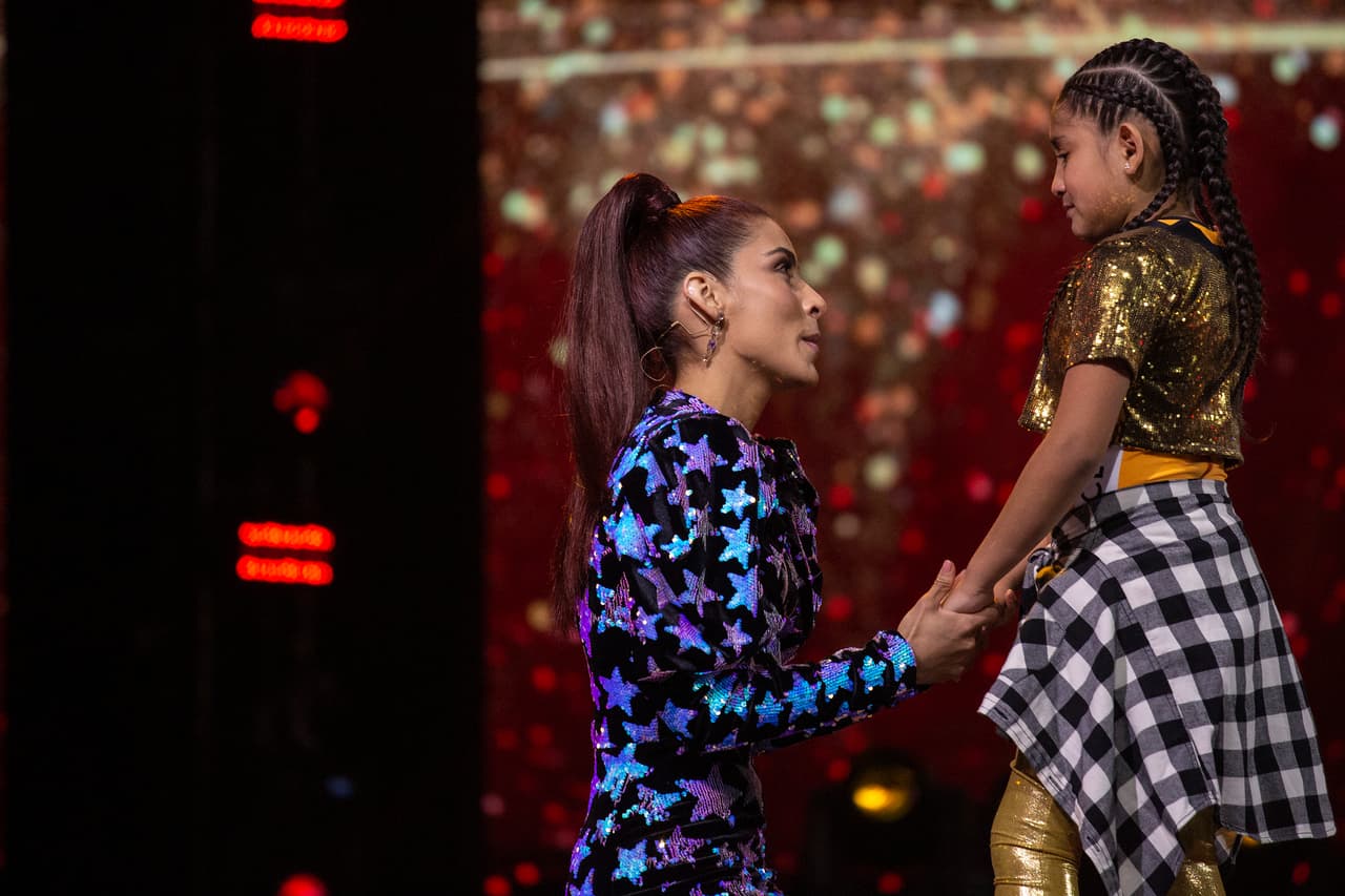 Amy se fue a casa con grandes consejos de parte de la bailarina y cantante mexicana.