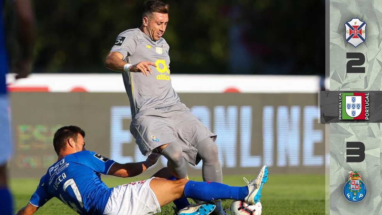 Herrera, 'Tecatito' y el Porto vencen al Belenenses con polémica del VAR