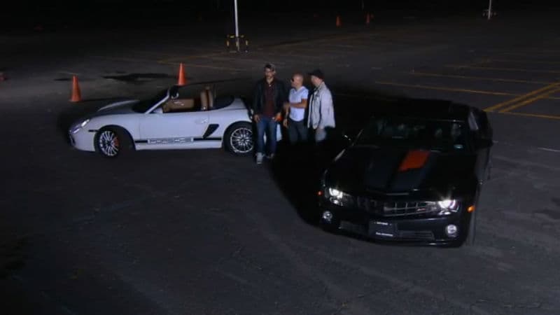 Carrera de coches deportivos con Claudio Rodríguez y Mini Vin Diesel