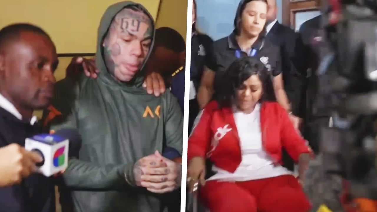 Tekashi continúa tras las rejas, mientras su suegra llega en silla de ruedas a exigir justicia