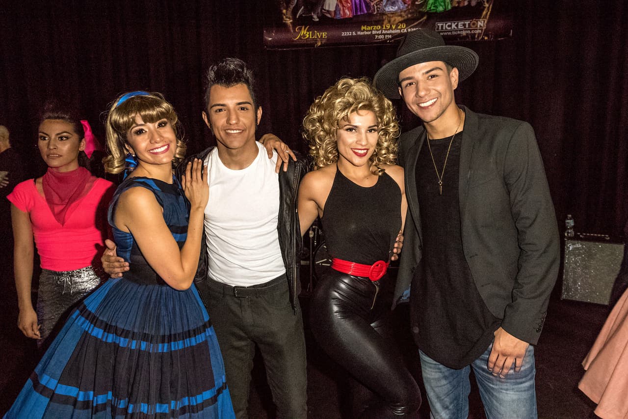 Junto a ellos, protagonizando la obra en el papel de Sandy estuvo Carmen Ríos, participante de La Reina de la Canción.