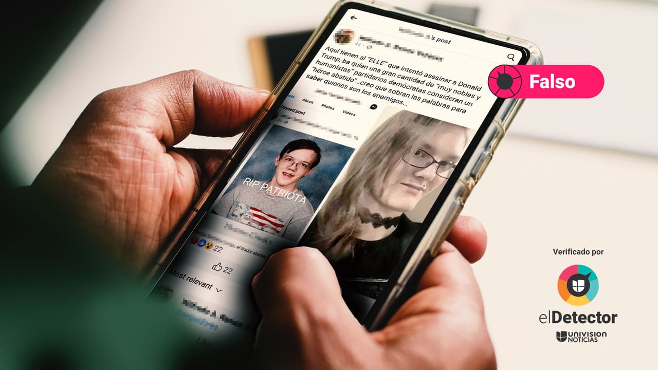 Es falso que esta mujer trans fue quien atentó contra Trump en Pennsylvania