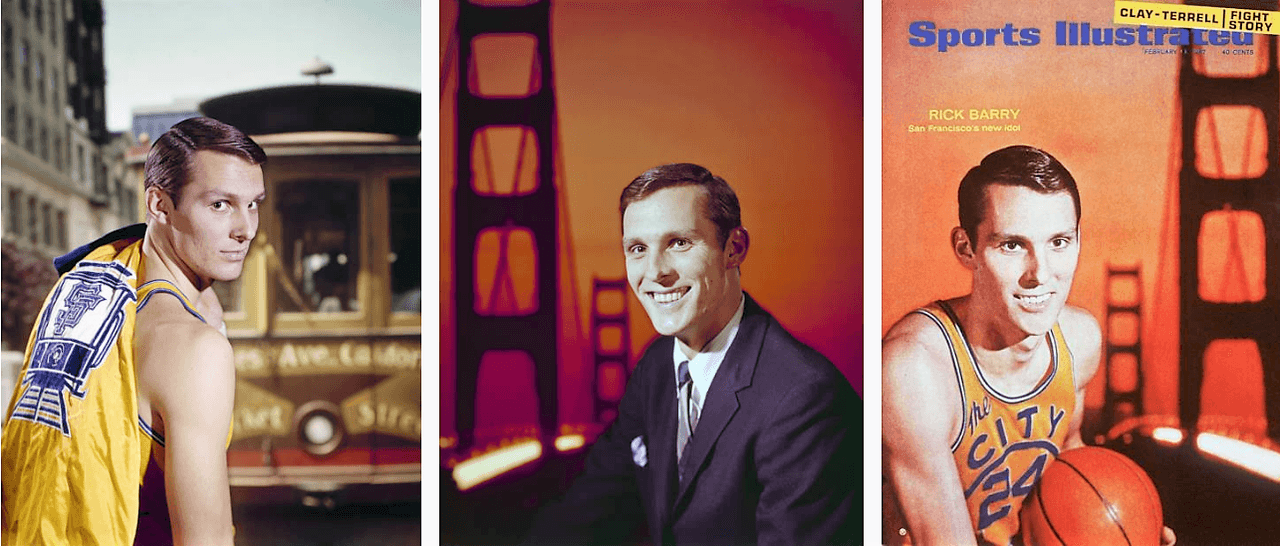 Algunas de las más importantes figuras en haber jugado en Oracle Arena son, Rick Barry, el MVP de las Finales NBA de 1975 que le dio a los Warriors su primer título en la NBA en California.