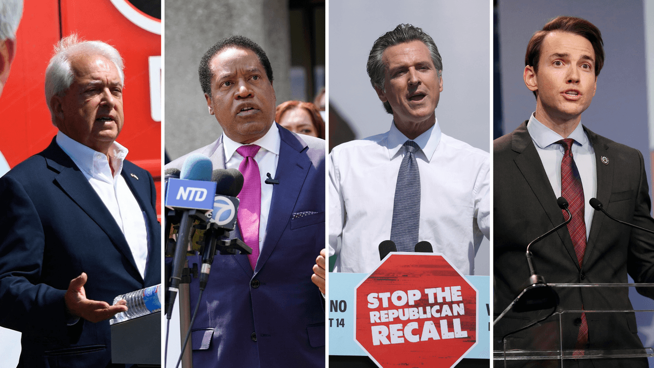 Demócratas y republicanos intensifican campañas en la recta final de la elección revocatoria de Gavin Newsom