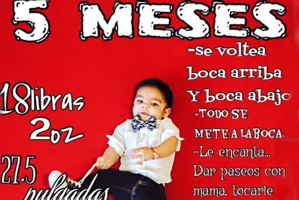 Alejandra no aguanta la emoción de celebrar la primera navidad de su hijo Matteo de casi 9 meses. Mira las fotos más cute de Matteo, un bebé tan stylish como su mamá.