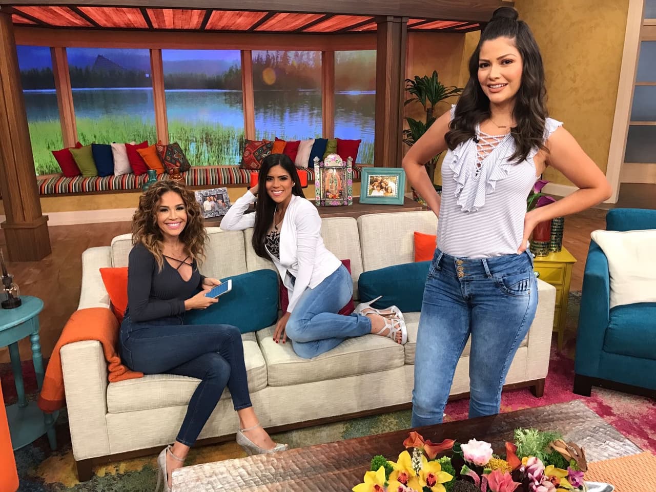 Un momento de relax a nadie le cae mal, así sorprendimos a nuestras conductoras.