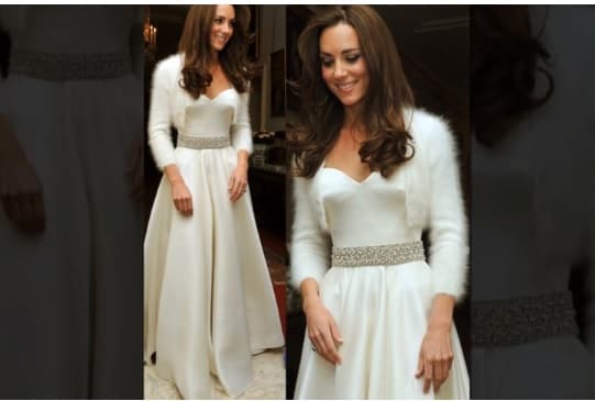 Sin duda, para su fiesta privada la duquesa de Cambridge lució elegante y clásica, pero sin sorprender. Su segundo vestido parecía una versión 'menor' del gran vestido de novia que había lucido por la mañana. Lo contrario de lo sucedido con Meghan. Lo sentimos Kate, a partir de hoy tenemos una nueva 'Fashion Queen'.