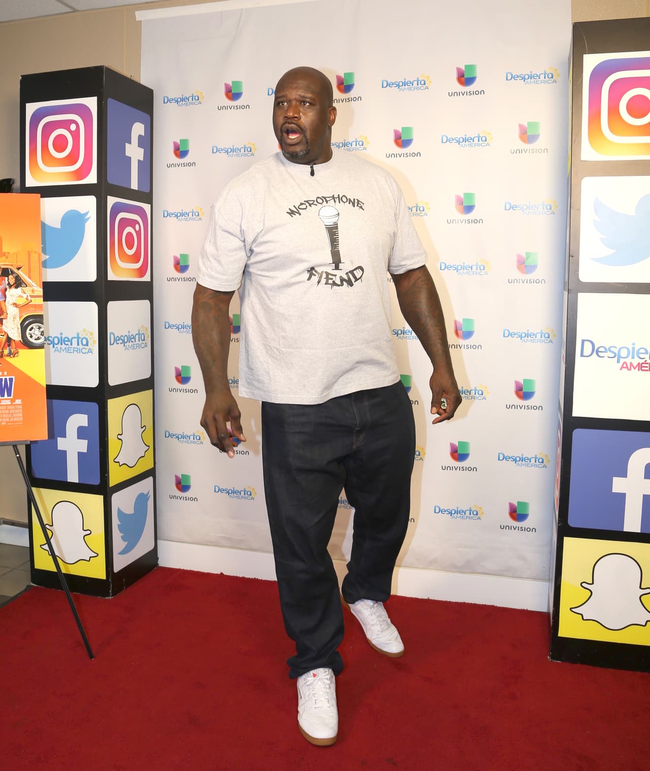 Todos disfrutamos con el talento, carisma y simpatía de Shaquille O'Neal.