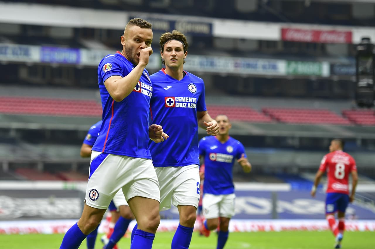 Elías Hernández, Jonathan Rodríguez y Pablo Aguilar se encargan de marcar en la apretada victoria 3-2 de la Máquina sobre el Atlético San Luis.