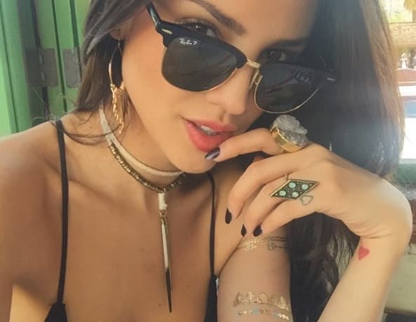 ¿Cómo no admirar a Eiza? Es todo un mujerón, pero la preferimos así de bella y no como 'Santanico Pandemonium'.