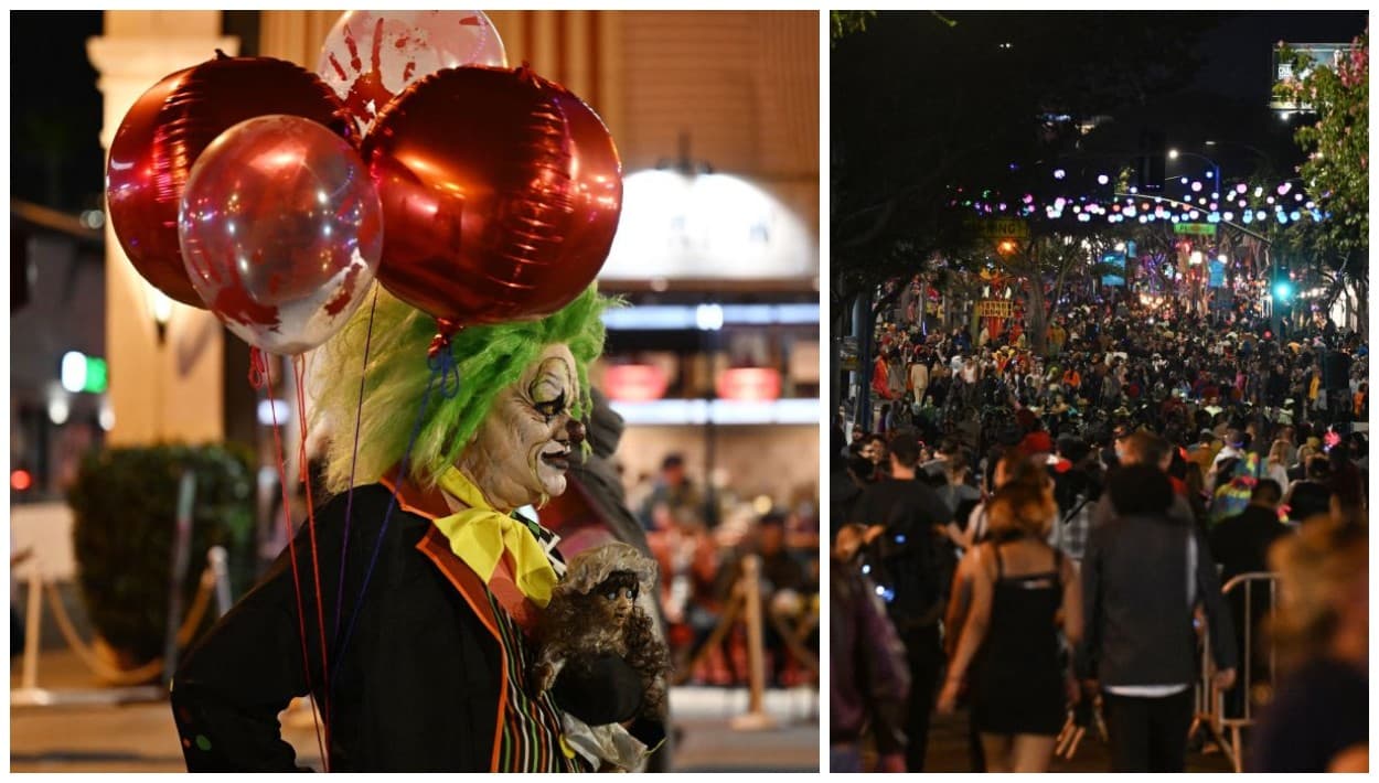 Como en los 'viejos' tiempos, West Hollywood celebra en grande su carnaval de Halloween
