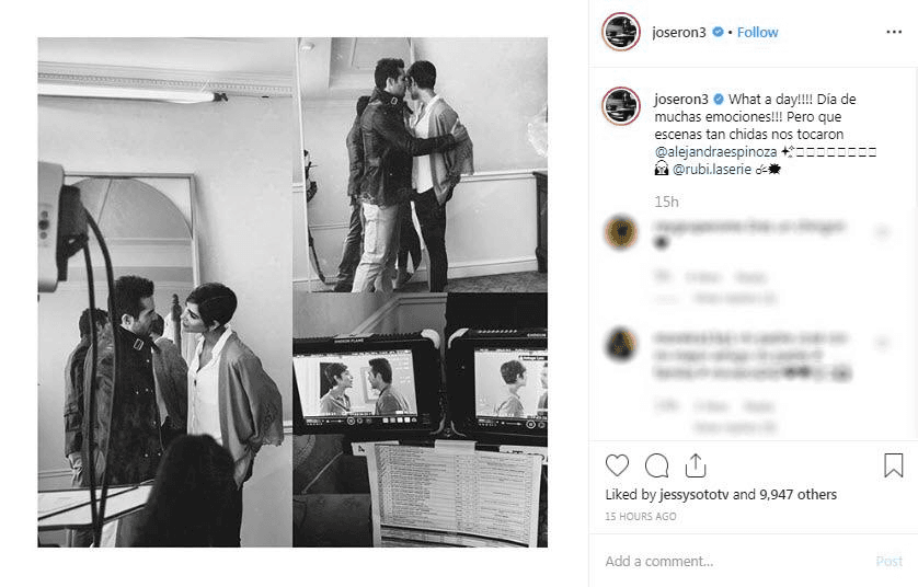 Las grabaciones de este remake se están realizando en la Ciudad de México, lo que la obliga a permanecer en México por una larga temporada.