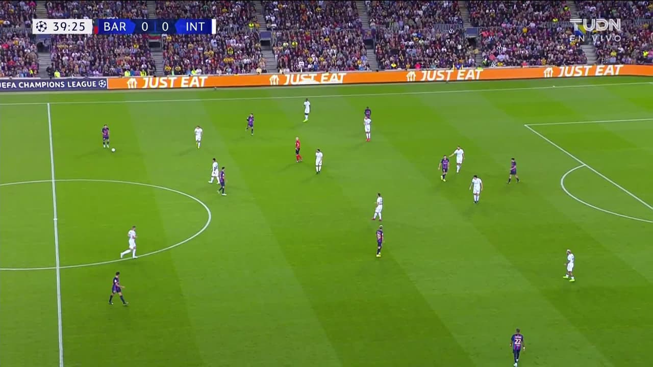 ¡GOL!  anota para FC Barcelona. Ousmane Dembélé