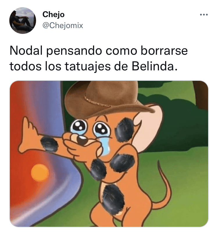 Pensando cómo quitarse tantos tatuajes de Beli.