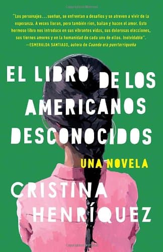 'El libro de los americanos desconocidos', de Cristina Henríquez. Relata la historia de amor entre una joven mexicana (Maribel) y un adolescente panameño (Mayor Toro), que conviven en un edificio de apartamentos habitado por inmigrantes en Delaware. Ante ellos, se encuentra el camino hacia el sueño americano, un recorrido repleto de obstáculos culturales y sociales a los que tendrán que enfrentarse, especialmente Maribel, convaleciente de un grave accidente del que posiblemente no se recuperará nunca.