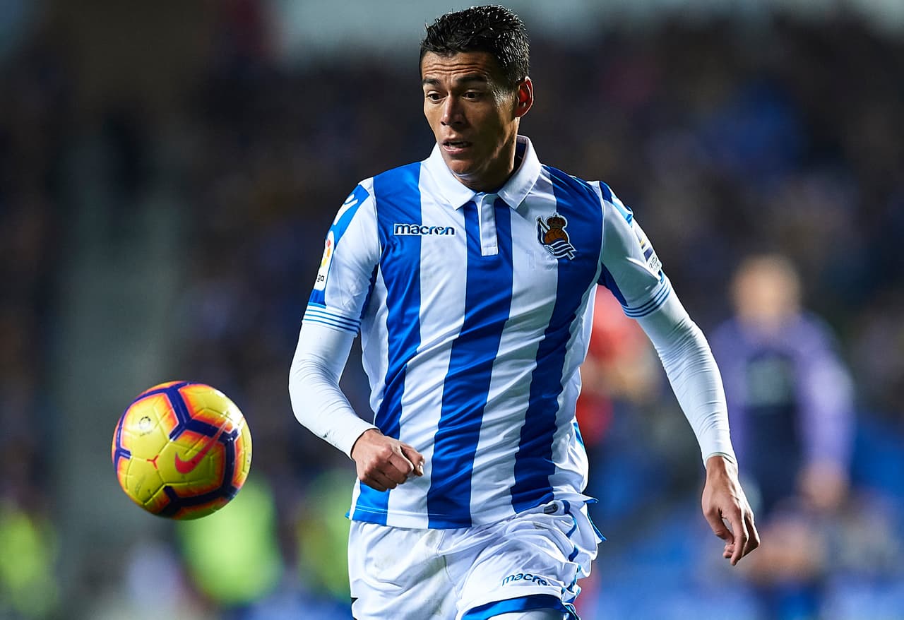 <b>Héctor Moreno: </b>la Real Sociedad debe levantar cabeza luego de tres derrotas al hilo. El defensor viene siendo titular y, si nada extraño sucede, repetirá el domingo en el juego ante el Real Madrid en el Bernabéu.