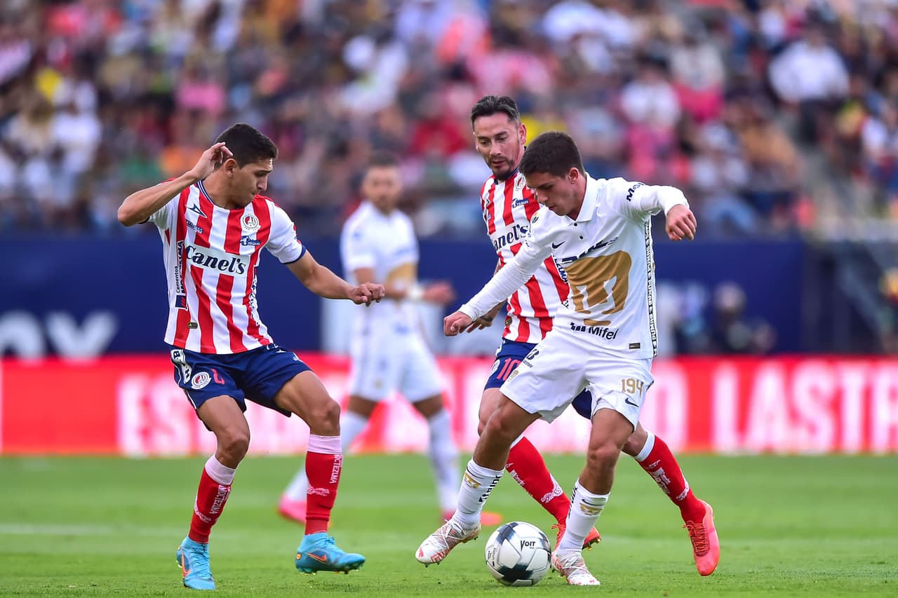 Atlético de San Luis se impuso gracias a los goles de Germán Berterarme y Luis Fernando León.