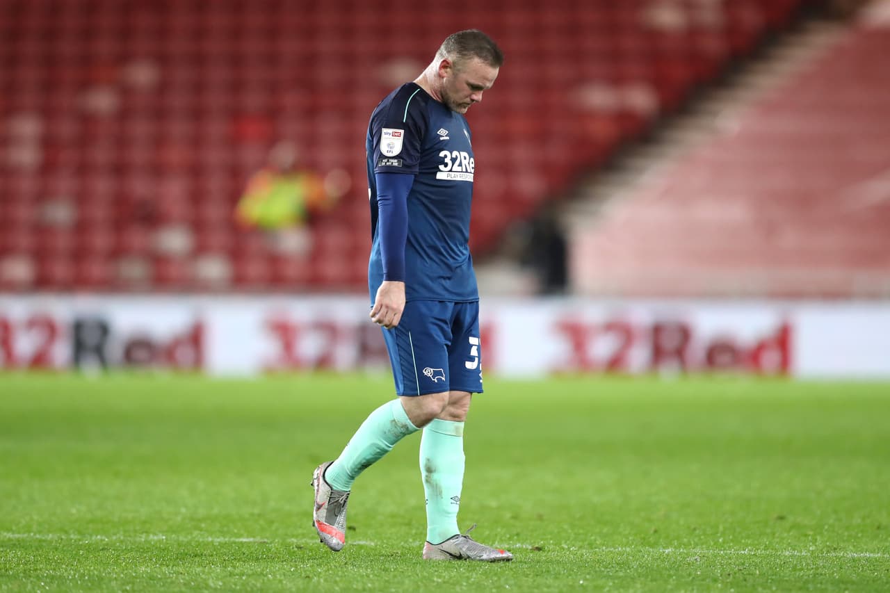 Rooney puede retirarse para dirigir al Derby County.