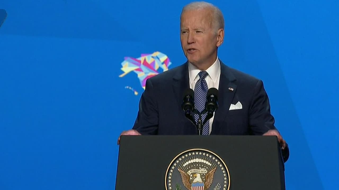 Cumbre de las Américas: el presidente Joe Biden ofrece discurso de inauguración en Los Ángeles