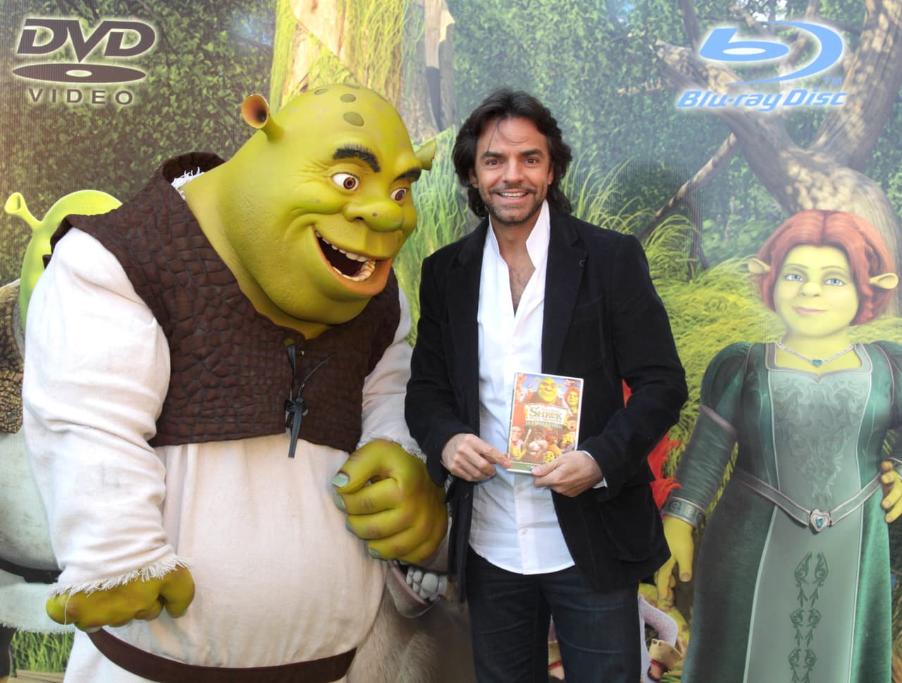 Eugenio Derbez presta su voz al 'Burro' de la saga 'Shrek'.