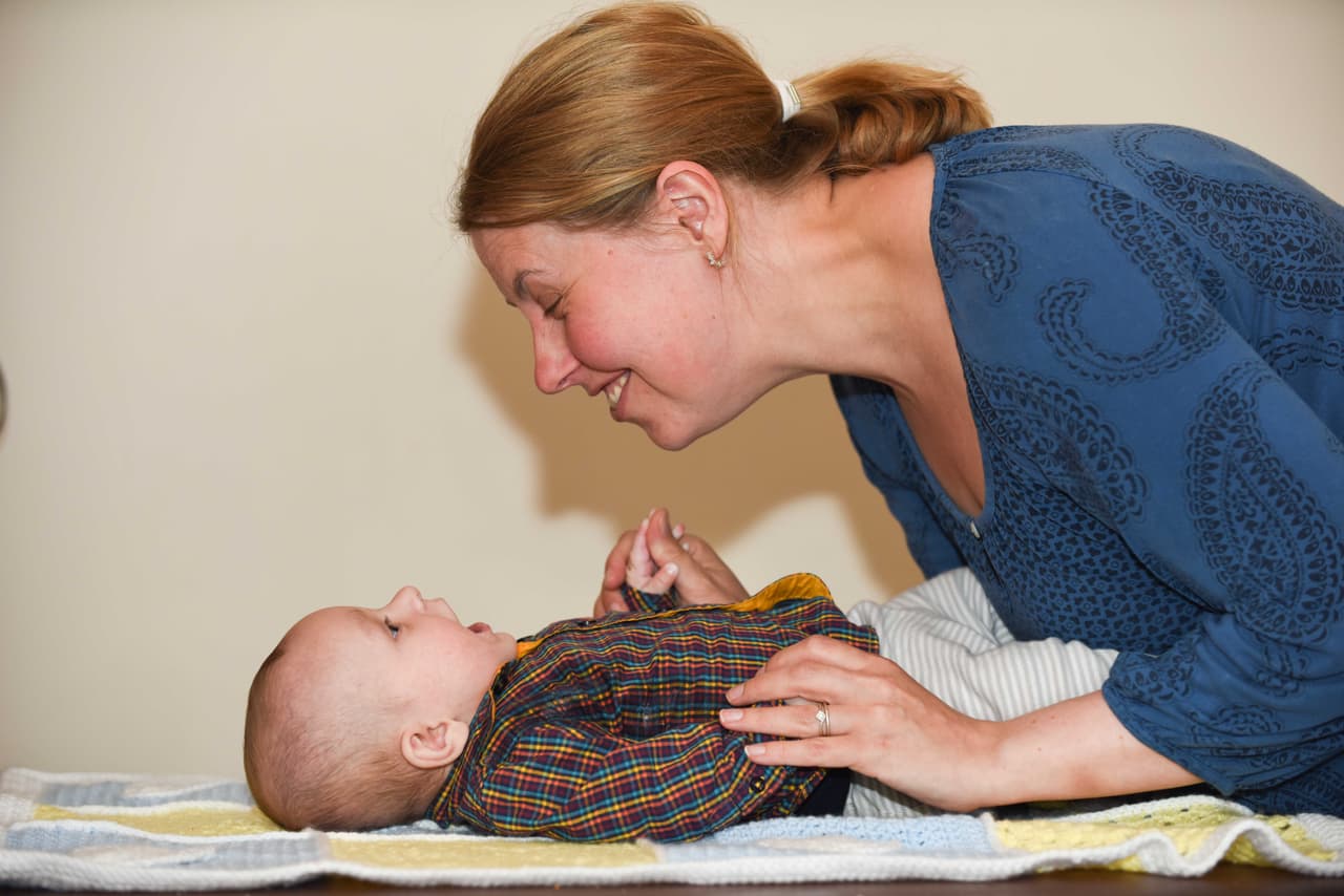 Se aferró a la vida en ese mismo instante, pues quería ver a George crecer.