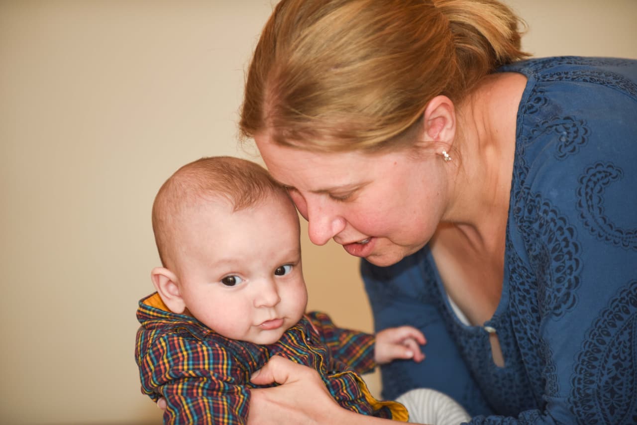 Poco a poco la infección bajó y la vida de Deborah dejó de peligrar.