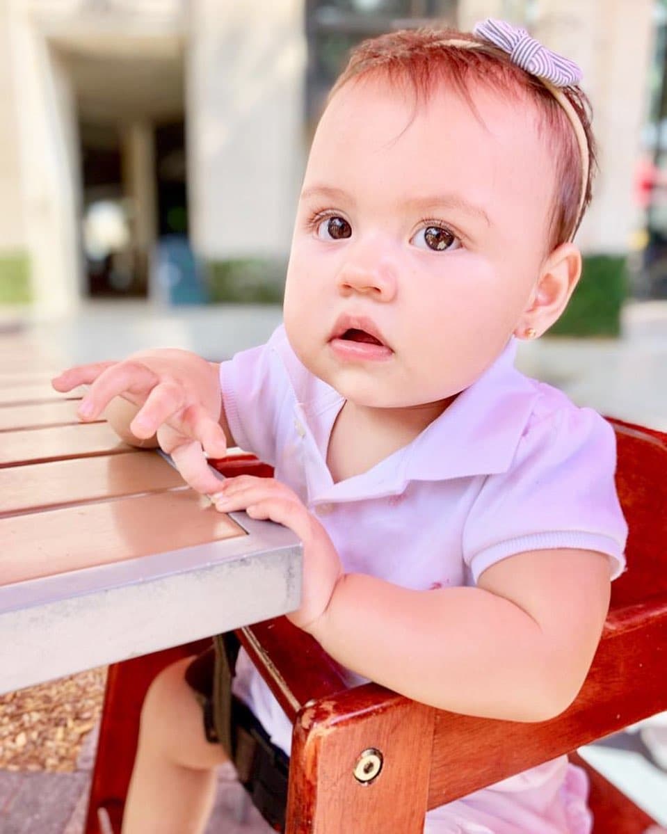 Esta es una de las últimas fotos que la periodista Colombiana ha compartido en redes sociales, misma que demuestra lo mucho que ha crecido Chloé.