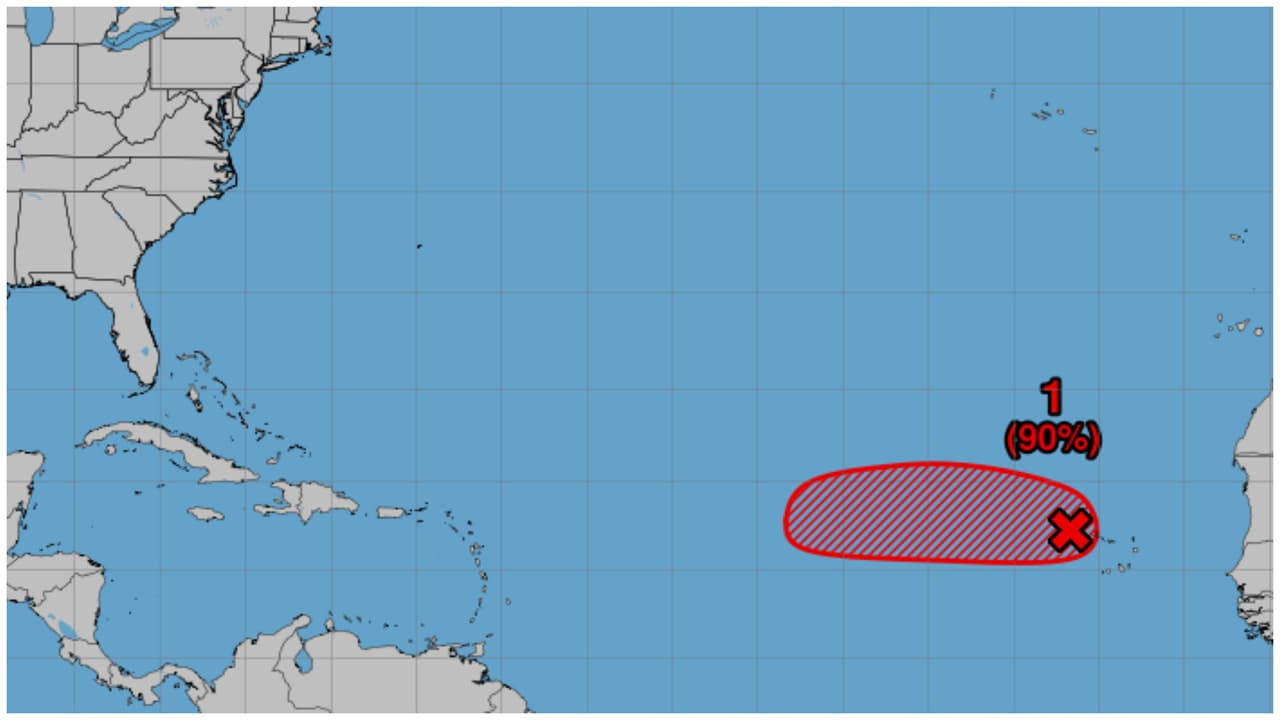 Vigilan zona de mal tiempo en el Atlántico con altas posibilidades de convertirse en ciclón