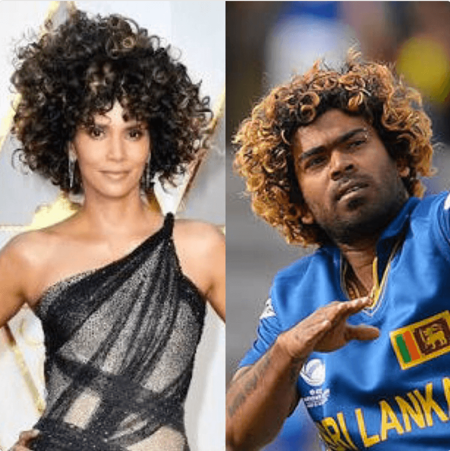 También la compararon con el jugador de cricket, Lasith Malinga.