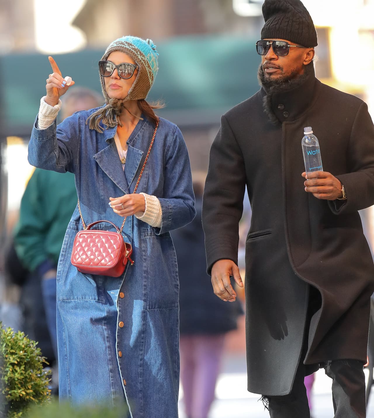 Katie Holmes mantuvo una relación de seis años con el actor Jamie Foxx. Los rumores del noviazgo comenzaron a sonar un año después de que la actriz se divorciara de Tom Cruise, en agosto de 2012.