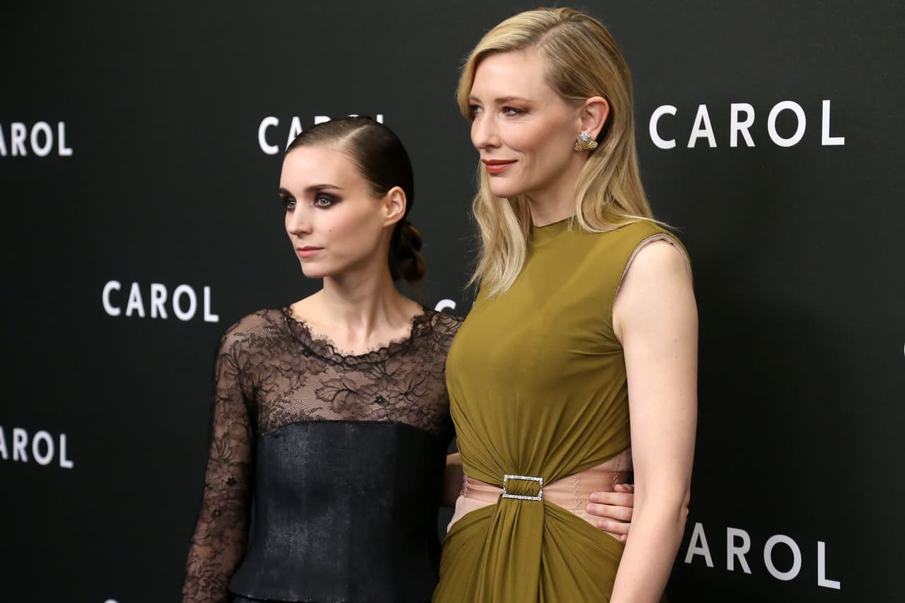 Sus dos actrices protagónicas, Cate Blanchett y Rooney Mara, están nominadas a Mejor actriz protagonista en drama.