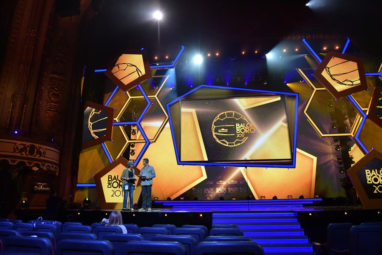 La Liga MX realiza la entrega de su Balón de Oro en la ciudad de Los Ángeles, California.