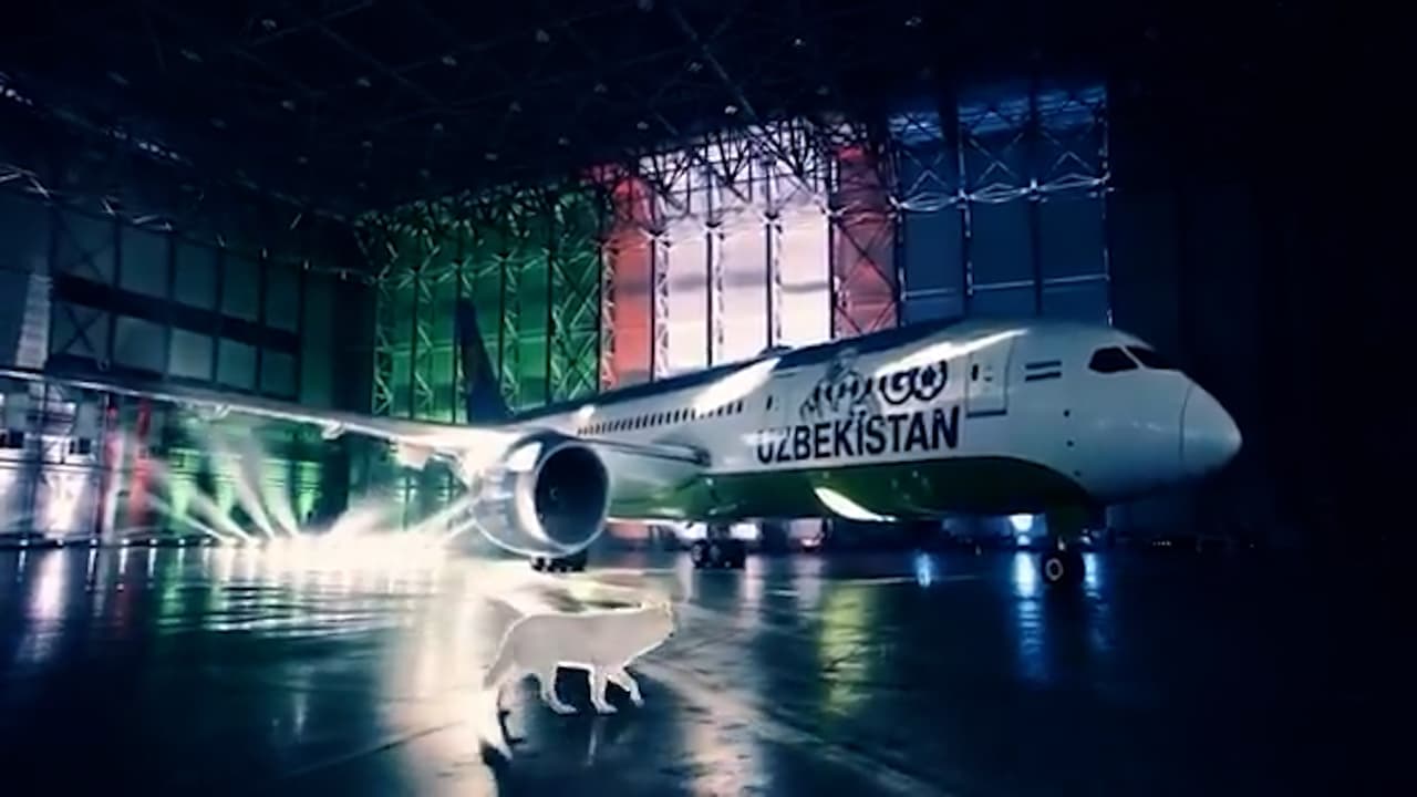 Uzbekistán Airways presenta el avión que lleva a su selección al Mundial 2026