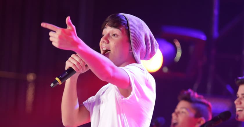 ¿Quién no se enamoró de Micke? Este chiquillo impresionó a los jueces en las audiciones con su dulce voz al cantar Happy de Pharrel Williams.