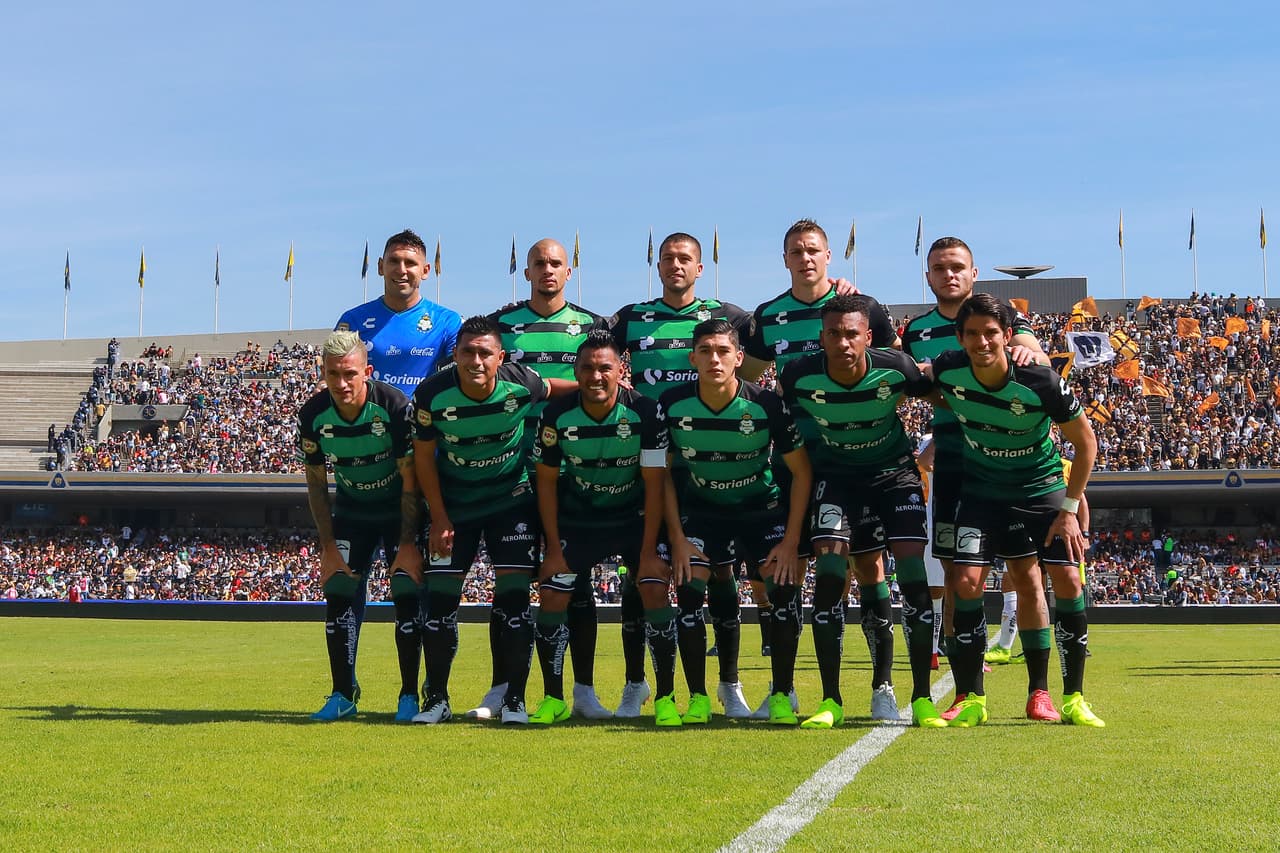 Santos, con los mismos 29 puntos que Pumas, quería llevarse una victoria para subirse al tercer lugar de la clasificación.