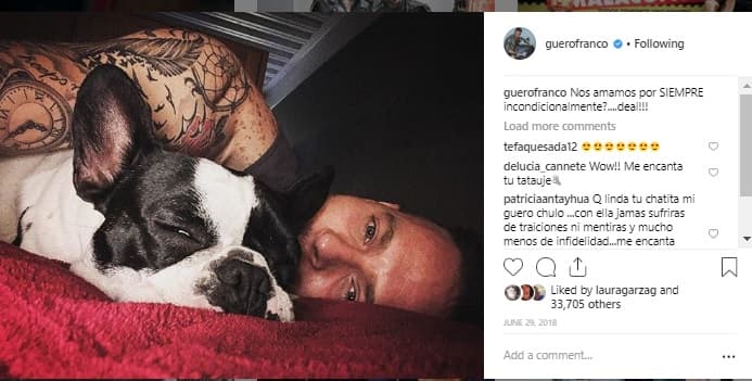 Ha manifestado en su cuenta de Instagram lo mucho que extraña a 'la Chata': "Nos amamos por siempre e incondicionalmente", escribió tras siete meses de no verla.