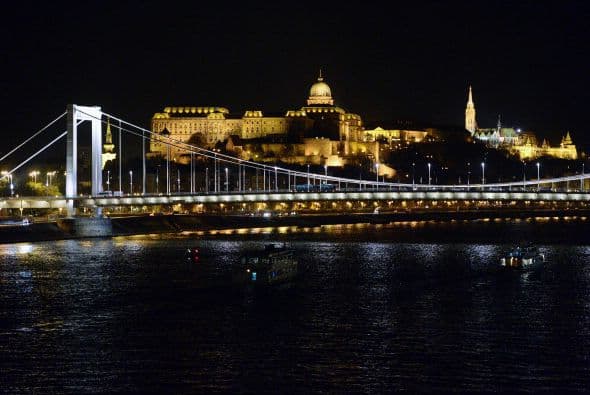 El Buda Palace en Budapest.