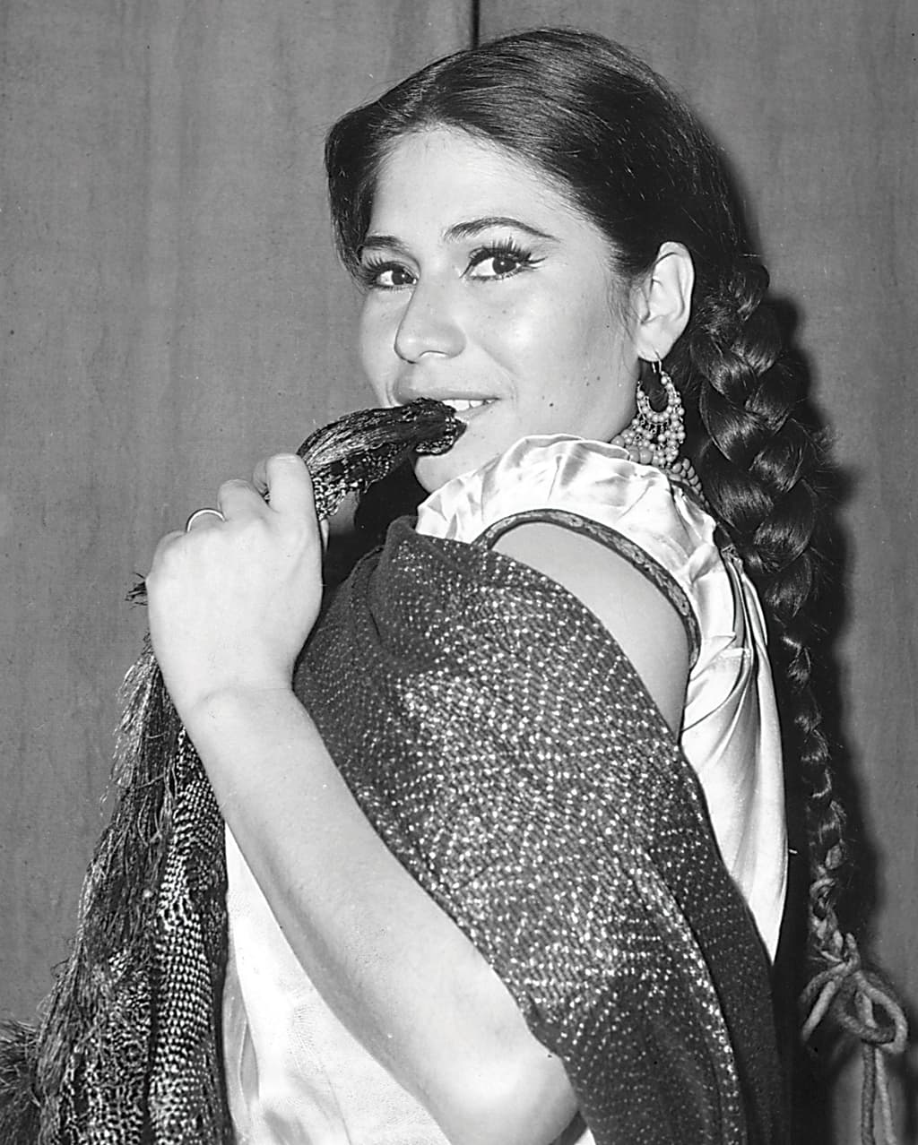 De estos pequeños papeles nació la inspiración para vestirse como indígena mazahua y ponerse rebozo y trenzas. Así nació 'La India María'.