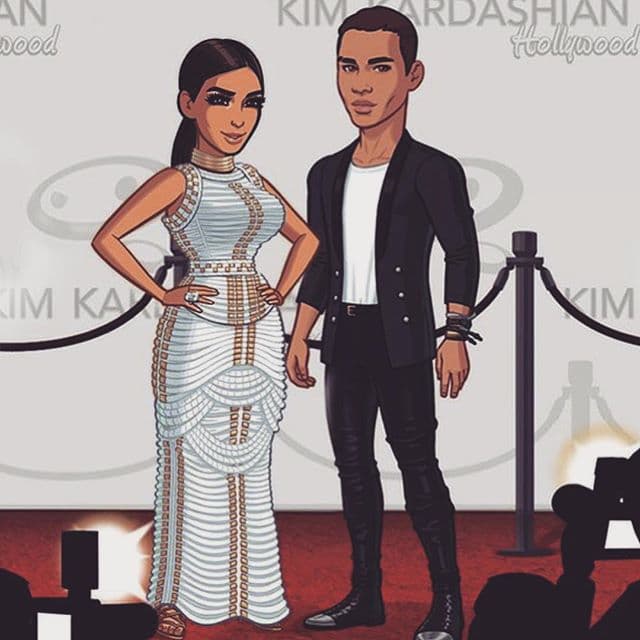 Recientemente Kim también lanzó su propio juego.