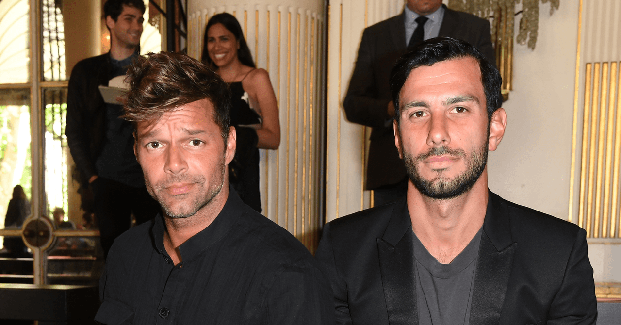 Ricky Martin y Jwan Yosef