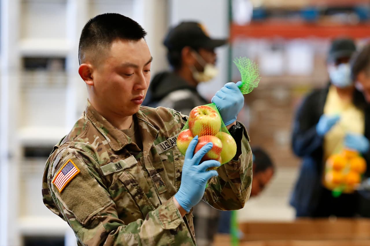La orden de que la Guardia Nacional de California ayude en los esfuerzos del estado podría ser extendida si el gobierno del estado lo ve necesario. (AP Photo/Rich Pedroncelli)