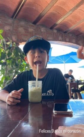 Mauro, el hijo de Pablo Lyle.