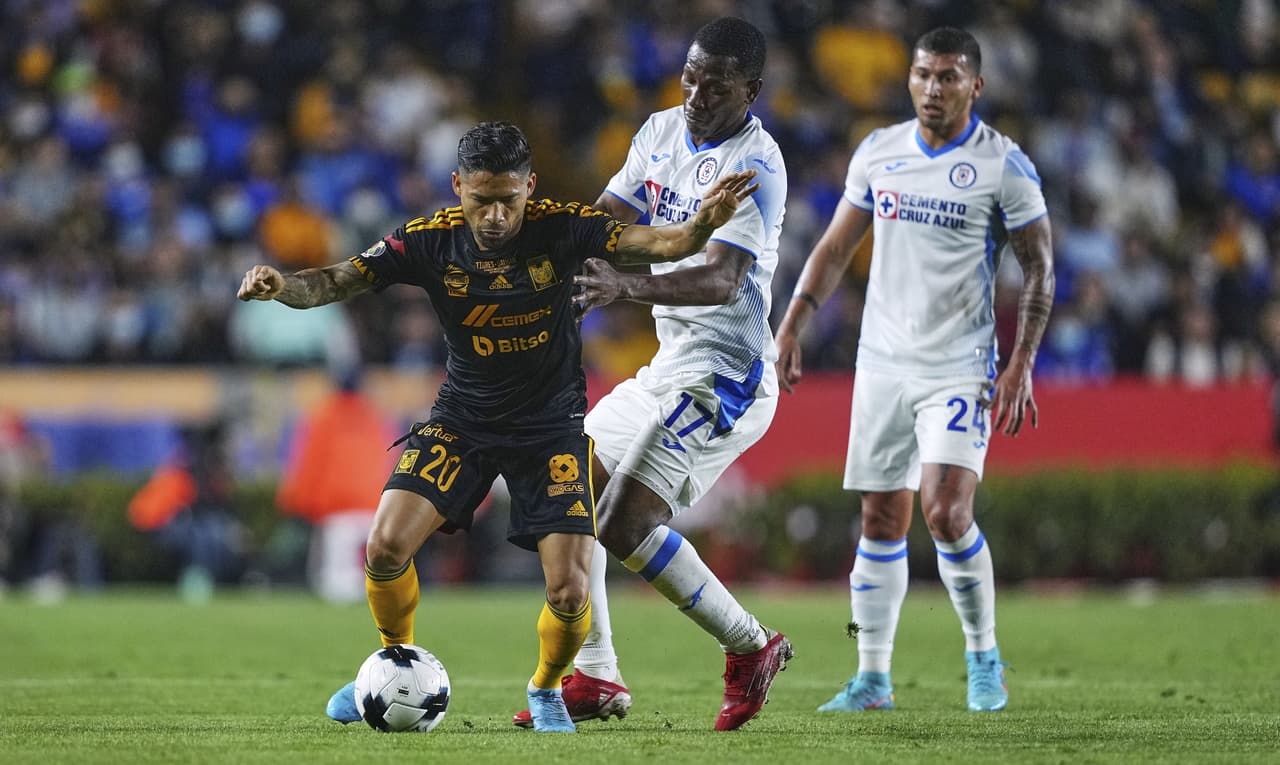 Tigres y Cruz Azul empataron 2-2 en la Jornada 8 del Grita México C22.