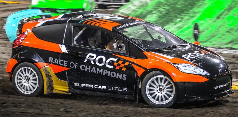 El Rally está presente en la Race Of Champions de la mano del 
<b>RX</b> 
<b>Supercar</b> 
<b>Lite</b>. Este modelo genérico está basado sobre el Ford Fiesta del Mundial de Rally Cross, de allí su notable parecido. Fue construído por el fabricante sueco Olsbergs MSE, y tiene su debut en la ROC en Marlins Park.